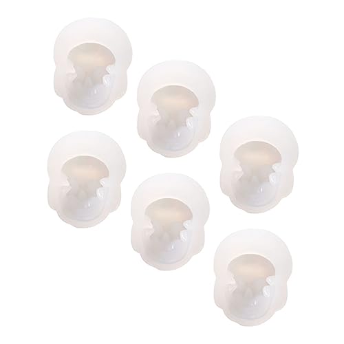 DIYEAH 6 Stück Teiliges Silikonform Schädelkopf Gießform Diy Resin Casting Form Material für Schmuckherstellung Flexible Langlebige Silikonformen für Kreative Bastelprojekte zu Hause DIYEAH 6 Stück Teiliges Silikonform Schädelkopf Gießform Diy Resin Casting Form Material für Schmuckherstellung Flexible Langlebige Silikonformen für Kreative Bastelprojekte zu Hause von DIYEAH