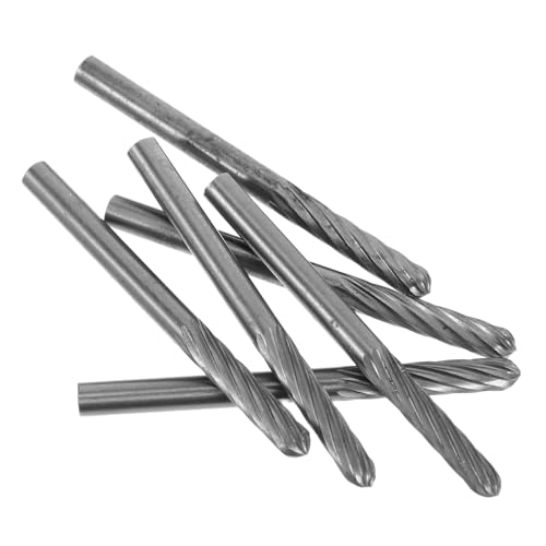 DIYEAH 6 Stück Teiliges Wolframkarbid Frässtift Set Schaft für Metallbearbeitung Reifenreparatur Diy Projekte Vielseitig Einsetzbar für Präzise Kantenbearbeitung von DIYEAH