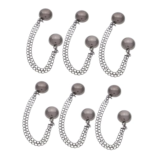 DIYEAH 6 Stück Verstellbare Magnetische Hosenclips für Jeans Drag Clips zur Saumfixierung Einfach ohne Nähen Praktische Fixierhilfe für Saubere Hosenbeine Vielseitig Einsetzbar von DIYEAH