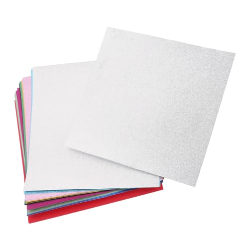 DIYEAH 60 Blatt Funkelndes Origami Papier Farben Einfaches Falten für Kreative Bastelarbeiten und Scrapbooking von DIYEAH