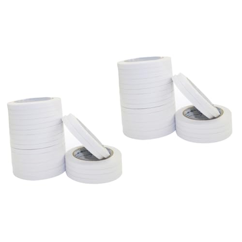 DIYEAH 60 Stck. Doppelseitiges Klebeband Transparent Weiß Stark Haftendes DIY Klebeband für Büro Schule und Bastelarbeiten für Glatte Oberflächen Leicht Zuschneidbar und Ablösbar DIYEAH 60 Stck. Doppelseitiges Klebeband Transparent Weiß Stark Haftendes DIY Klebeband für Büro Schule und Bastelarbeiten für Glatte Oberflächen Leicht Zuschneidbar und Ablösbar von DIYEAH
