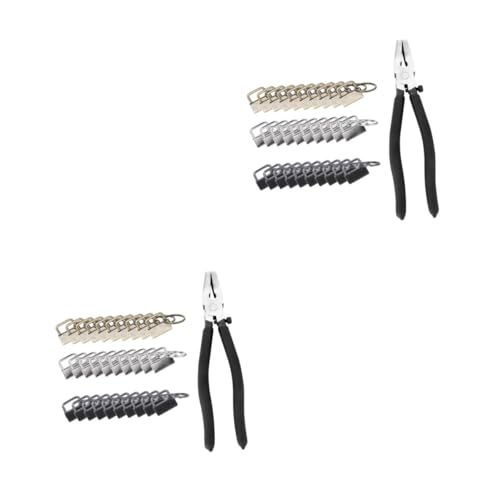 DIYEAH 60 Stck. Teiliges DIY Metall Key Fob Hardware mit Stoff Wristlet Schlüsselanhänger in Nickel Gunmetal und Antikbronze Schraubenschlüssel Werkzeug für Lanyards Taschen Gürtel DIYEAH 60 Stck. Teiliges DIY Metall Key Fob Hardware mit Stoff Wristlet Schlüsselanhänger in Nickel Gunmetal und Antikbronze Schraubenschlüssel Werkzeug für Lanyards Taschen Gürtel von DIYEAH