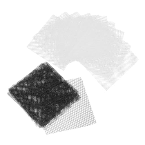 DIYEAH 60 Stück Augen-Netzstoff Dunkel Atmungsaktiv DIY Maske Mesh Gewebe Für Tiermasken Cosplay Handwerk Zubehör von DIYEAH