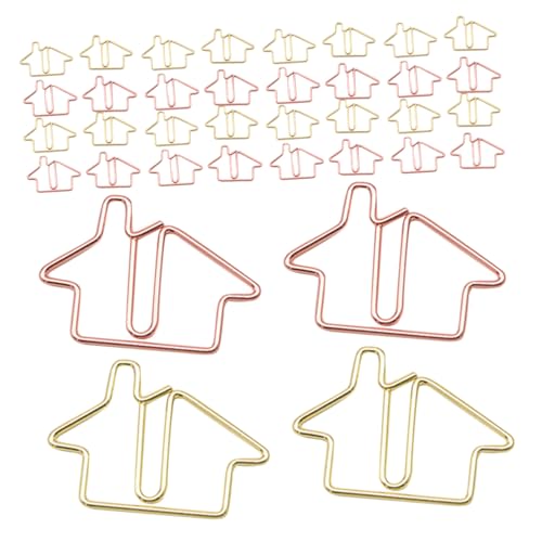 DIYEAH 60 Stück Büroklammer Metallpapierklammern Kleine süße Papierklammern Speziell geformte Metallpapierclips Wiederverwendbare Dateiclips Papierclip Roségold Metallklammern für Papier DIYEAH 60 Stück Büroklammer Metallpapierklammern Kleine süße Papierklammern Speziell geformte Metallpapierclips Wiederverwendbare Dateiclips Papierclip Roségold Metallklammern für Papier von DIYEAH