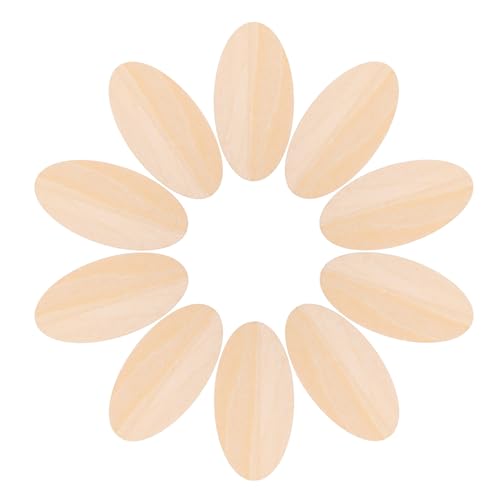 DIYEAH 60 Stück Dicke Unbehandelte Holzschneider für Diy Projekte für Malerei Gravur und Kreative Dekorationen DIYEAH 60 Stück Dicke Unbehandelte Holzschneider für Diy Projekte für Malerei Gravur und Kreative Dekorationen von DIYEAH
