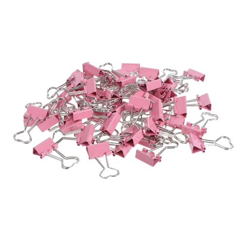 DIYEAH 60 Stück Herzförmige Metallklammern Kreative Lange Klammern für Papier Kleine Bunte Büroklammern Starke Haltekraft für Schule Büro und Reise Rosa DIYEAH 60 Stück Herzförmige Metallklammern Kreative Lange Klammern für Papier Kleine Bunte Büroklammern Starke Haltekraft für Schule Büro und Reise Rosa von DIYEAH