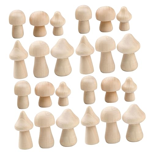 DIYEAH Unvollendete Holzpilze Zum Basteln 60 Stück Holzpilze Für Jungen Und Mädchen Spielzeug Heimdekoration Jungen Und Bausatz DIYEAH Unvollendete Holzpilze Zum Basteln 60 Stück Holzpilze Für Jungen Und Mädchen Spielzeug Heimdekoration Jungen Und Bausatz von DIYEAH