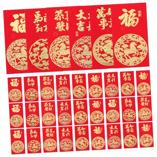 DIYEAH 60 Stück Rote Umschläge Pferdejahr mit Glückssymbol Hongbao für Neujahr Hochzeit Frühlingsfest Vietnamesische und Chinesische Geldumschläge für und Kleine Geschenke DIYEAH 60 Stück Rote Umschläge Pferdejahr mit Glückssymbol Hongbao für Neujahr Hochzeit Frühlingsfest Vietnamesische und Chinesische Geldumschläge für und Kleine Geschenke von DIYEAH