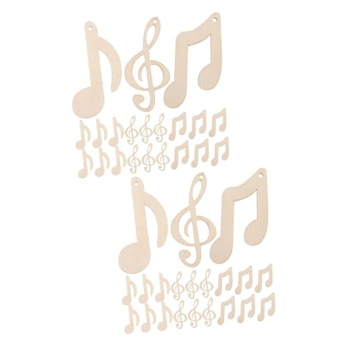 DIYEAH 60 Stück Teiliges Musiknoten Holzscheiben Glatte Kanten Robustes Material DIY Bastelset für Erwachsene Vielseitige Streudeko und Partydekoration Beidseitig Poliert DIYEAH 60 Stück Teiliges Musiknoten Holzscheiben Glatte Kanten Robustes Material DIY Bastelset für Erwachsene Vielseitige Streudeko und Partydekoration Beidseitig Poliert von DIYEAH