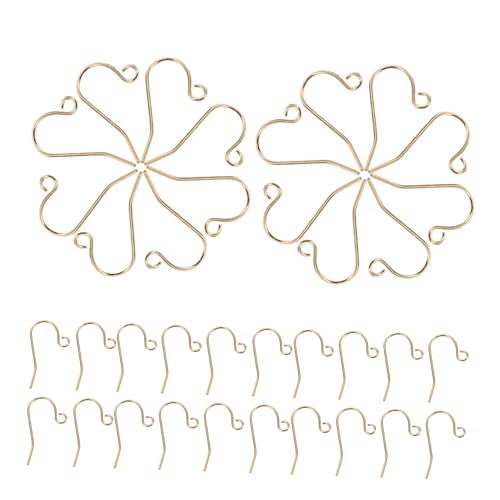 DIYEAH 60 Stück Teiliges Ohrringhaken Kupfer DIY Schmuckzubehör für Damen Stilvolle Sichere Ohrhaken für Bastelprojekte Vielseitig Verwendbar als Ohrhaken-diy-material DIYEAH 60 Stück Teiliges Ohrringhaken Kupfer DIY Schmuckzubehör für Damen Stilvolle Sichere Ohrhaken für Bastelprojekte Vielseitig Verwendbar als Ohrhaken-diy-material von DIYEAH