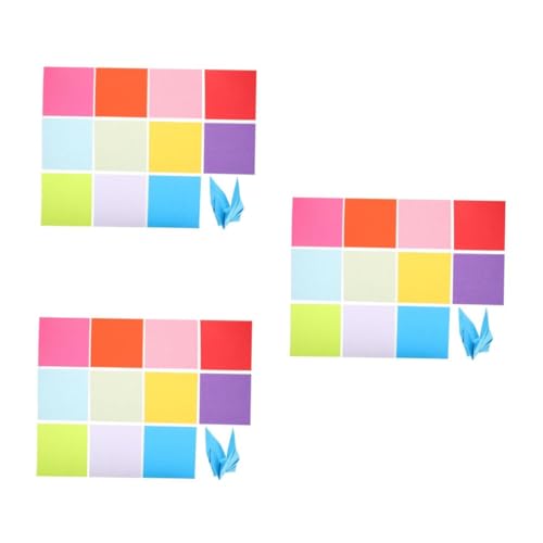 DIYEAH 600 Stck. Teiliges Origami Bastelpapier für Doppelseitiges Buntes Faltpapier Diy Papier Schneide und Faltset für Kreative Bastelprojekte und Handarbeit DIYEAH 600 Stck. Teiliges Origami Bastelpapier für Doppelseitiges Buntes Faltpapier Diy Papier Schneide und Faltset für Kreative Bastelprojekte und Handarbeit von DIYEAH