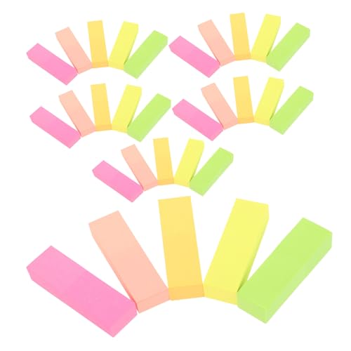 DIYEAH 600 Stück Farbige Haftnotizen Tabs Selbstklebende Page Marker Schreibbar Für Textbook Labels Color-coding Labels Und Tab Stickers Für Notebooks Organisieren Und Markieren von DIYEAH
