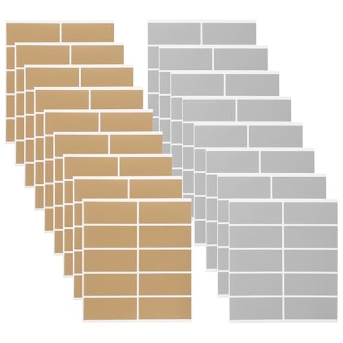 DIYEAH 600 Stück Silber-Gold-Rubbelaufkleber, rechteckig, DIY-Etiketten für Partyspiele, Geschlechtsenthüllung, Lotterielose, Überraschungsbelohnungskarten DIYEAH 600 Stück Silber-Gold-Rubbelaufkleber, rechteckig, DIY-Etiketten für Partyspiele, Geschlechtsenthüllung, Lotterielose, Überraschungsbelohnungskarten von DIYEAH