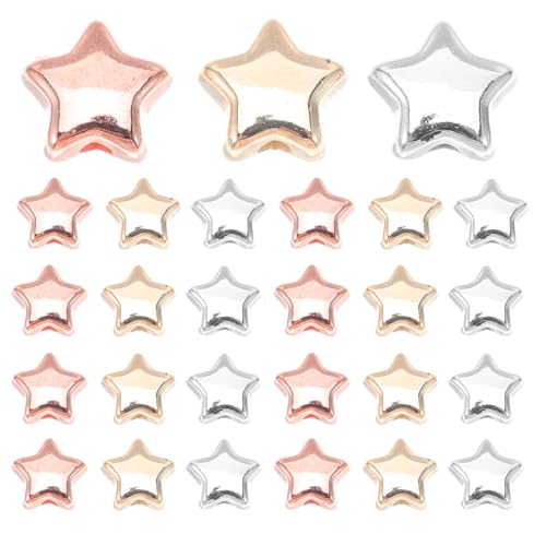 DIYEAH 600 Stück Weihnachtsstern-Abstandsperlen: 6 mm, lose Kunststoffperlen für Armbänder, Freundschaftsketten, DIY-Projekte, Schmuckherstellung, Anhänger, Bastelbedarf DIYEAH 600 Stück Weihnachtsstern-Abstandsperlen: 6 mm, lose Kunststoffperlen für Armbänder, Freundschaftsketten, DIY-Projekte, Schmuckherstellung, Anhänger, Bastelbedarf von DIYEAH