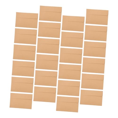 DIYEAH 60Stücke Selbstklebende Umschläge aus Kraftpapier für Einladungen Hochzeiten Partykarten und Briefe Praktische und Sichere Versandlösung für Kreative von DIYEAH