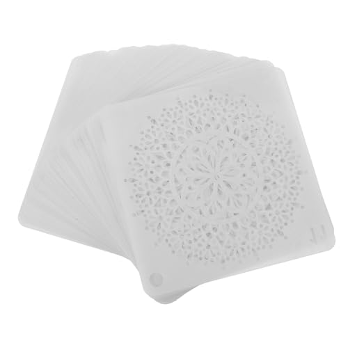 DIYEAH 64 Stück Teiliges Mandala Malerschablonen Wiederverwendbare Dekorative DIY Schablonen für Wand Möbel Fliesen Steinmalerei Geeignet Kreative Bastelaccessoires DIYEAH 64 Stück Teiliges Mandala Malerschablonen Wiederverwendbare Dekorative DIY Schablonen für Wand Möbel Fliesen Steinmalerei Geeignet Kreative Bastelaccessoires von DIYEAH