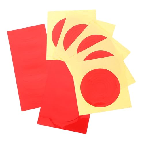 DIYEAH 7 Blätter Druckmessgerät Etiketten Teiliges Selbstklebende Aufkleber für Druckmessgeräte Wetterfeste und Reflektierende Druckanzeige Sticker Rot für Einfache Identifikation und DIYEAH 7 Blätter Druckmessgerät Etiketten Teiliges Selbstklebende Aufkleber für Druckmessgeräte Wetterfeste und Reflektierende Druckanzeige Sticker Rot für Einfache Identifikation und von DIYEAH