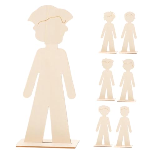 DIYEAH 7 Stück Handgefertigte Jungenholzchips Dekorative Malwerkzeuge Handgefertigte Hölzerne Kleine Gegenstände Holzfigur Zum Bemalen Vorschulhandwerk Holzhandwerk Holz-malset Beige DIYEAH 7 Stück Handgefertigte Jungenholzchips Dekorative Malwerkzeuge Handgefertigte Hölzerne Kleine Gegenstände Holzfigur Zum Bemalen Vorschulhandwerk Holzhandwerk Holz-malset Beige von DIYEAH