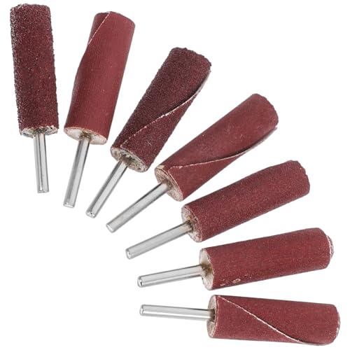 DIYEAH 7 Stück Teiliges Schleifhülsen Schleiftrommeln für Bohrmaschine Rotierende Schleifvlies Aufsätze Vielseitige Abrasive Lamellenschleifer für Polieren und Glätten Verschiedener DIYEAH 7 Stück Teiliges Schleifhülsen Schleiftrommeln für Bohrmaschine Rotierende Schleifvlies Aufsätze Vielseitige Abrasive Lamellenschleifer für Polieren und Glätten Verschiedener von DIYEAH