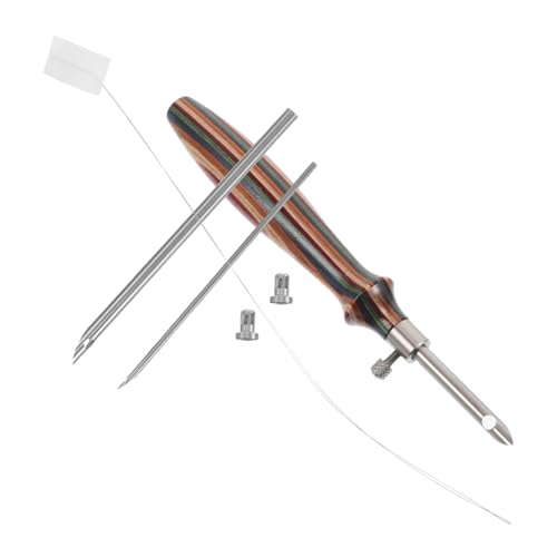 DIYEAH 7 Stück Teiliges Verstellbares Punch Needle Set mit Ergonomischem Holzgriff Sichere Filznadeln für Erwachsene und Anfänger Komfortables Stickwerkzeug für Diy Handarbeiten und DIYEAH 7 Stück Teiliges Verstellbares Punch Needle Set mit Ergonomischem Holzgriff Sichere Filznadeln für Erwachsene und Anfänger Komfortables Stickwerkzeug für Diy Handarbeiten und von DIYEAH