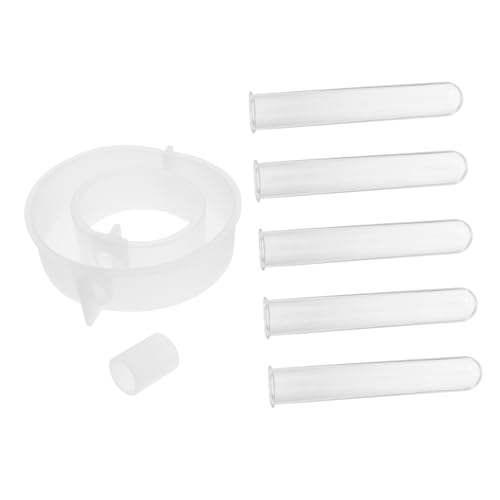 DIYEAH 7 Stück Vase Silikonform Teiliges für Kreative Pflanzenarrangements Diy Blumenvase Gießform mit Acryl Transparentrohren für Heimdekoration und Bastelprojekte DIYEAH 7 Stück Vase Silikonform Teiliges für Kreative Pflanzenarrangements Diy Blumenvase Gießform mit Acryl Transparentrohren für Heimdekoration und Bastelprojekte von DIYEAH