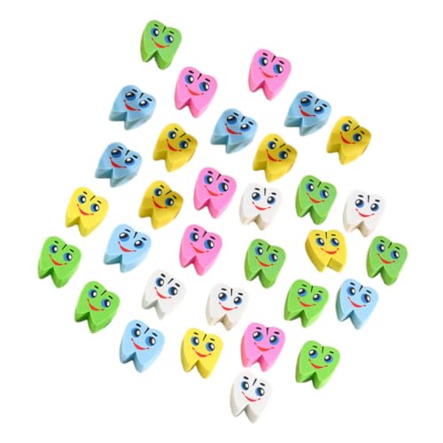 DIYEAH 70 Stück Zahnradierer Radiergummis Kreativer Radiergummi Mini Bleistiftrolle Zahnreinigungsradierer Camping Partygeschenke Bleistiftförmiger Radiergummi Schulradierer Für von DIYEAH