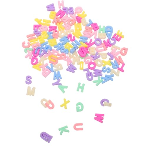 DIYEAH 700 Stück Alphabet-Buchstabenperlen: A-Z Alphabet-Buchstabenanhänger für die Schmuckherstellung, Armbänder, Halsketten, Schlüsselanhänger, DIY-Bastelperlen, Zubehör von DIYEAH