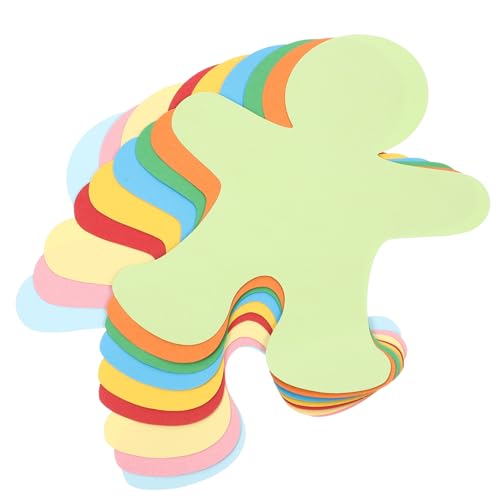 DIYEAH 72 Stück Dekoration aus Papierschnitt pailletten kinderzimmer wanddeko cardboard Schnitte Origamipapier für DIY-Dekore für Sammelalben buntes Ausschnittpapier Papierstau von DIYEAH