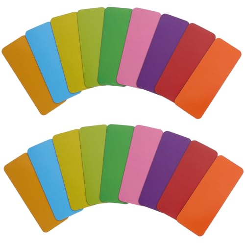 DIYEAH 72 Stück Magnetische Etiketten Teiliges Flexible Beschreibbare Magnetetiketten für Kühlschränke Whiteboards und Metalloberflächen Bunte Abwischbare Haftnotizen für Kreative von DIYEAH