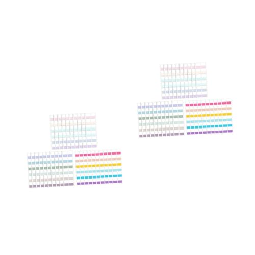 DIYEAH 720 Stck. Teiliges Selbstklebendes Index Registerkarten Farbige Haftnotizen mit Starker Klebkraft Vielseitig Einsetzbar für Bücher Dokumente Planer Organisieren und Schnellen DIYEAH 720 Stck. Teiliges Selbstklebendes Index Registerkarten Farbige Haftnotizen mit Starker Klebkraft Vielseitig Einsetzbar für Bücher Dokumente Planer Organisieren und Schnellen von DIYEAH