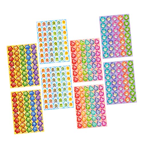 DIYEAH 8 Blatt Belohnungsaufkleber Lehrer Aufkleber Für Kleinkinder Reflektierend Aufkleber Mehrere Glänzend Spaß Stickbilder Dekoration Kindergartenaufkleber Vinyl-aufkleber DIYEAH 8 Blatt Belohnungsaufkleber Lehrer Aufkleber Für Kleinkinder Reflektierend Aufkleber Mehrere Glänzend Spaß Stickbilder Dekoration Kindergartenaufkleber Vinyl-aufkleber von DIYEAH