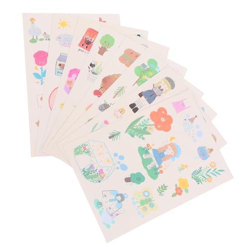 DIYEAH 8 Blatt Koreanische Mobiltelefonaufkleber Festival-Etiketten selbstklebender Aufkleber Sammelalben natürliche Aufkleber Etiketten für Lehrbücher Vintage-Blumenaufkleber Papier DIYEAH 8 Blatt Koreanische Mobiltelefonaufkleber Festival-Etiketten selbstklebender Aufkleber Sammelalben natürliche Aufkleber Etiketten für Lehrbücher Vintage-Blumenaufkleber Papier von DIYEAH