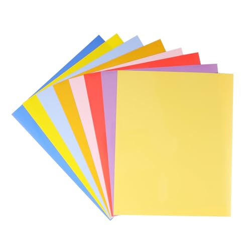 DIYEAH 8 Blatt Mattes Vinyl für Diy Projekte für T Shirts Stoffe und Bastelarbeiten Blickschutz und Langlebig von DIYEAH