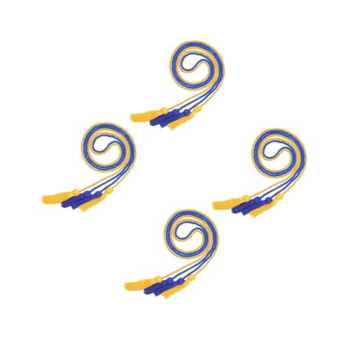 DIYEAH 8 Stck. Ehrenkordeln Abschluss Blau Gelb Geflochtene Graduation Cords mit Quasten Abschlussfeier Dekoration Akademische Ehrung Bachelor Kleid Zubehör DIYEAH 8 Stck. Ehrenkordeln Abschluss Blau Gelb Geflochtene Graduation Cords mit Quasten Abschlussfeier Dekoration Akademische Ehrung Bachelor Kleid Zubehör von DIYEAH