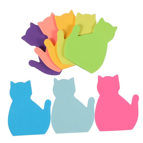 DIYEAH 8 Stück Bunte Notizblöcke für Büro und Schule Niedliche Designs für Listen und Meetings von DIYEAH