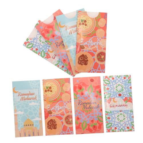 DIYEAH 8 Stück Eid-karten Verpackungsumschläge Dekoration Mubarak Eid-geld-umschläge Eid-geldumschläge Für Eid-boxen Eid-umschläge Umschläge Für Ramadan-karten Briefumschlag Papier DIYEAH 8 Stück Eid-karten Verpackungsumschläge Dekoration Mubarak Eid-geld-umschläge Eid-geldumschläge Für Eid-boxen Eid-umschläge Umschläge Für Ramadan-karten Briefumschlag Papier von DIYEAH