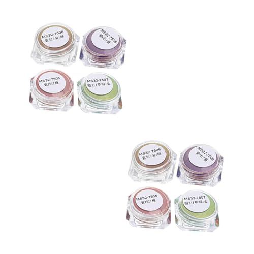 DIYEAH 8 Stück Teiliges Farbwechsel Pigment für Epoxidharz DIY Handwerk Perlmuttfarbene Epoxy Resin Pigmente für Nageldesign Seifenherstellung und Kreative Bastelprojekte DIYEAH 8 Stück Teiliges Farbwechsel Pigment für Epoxidharz DIY Handwerk Perlmuttfarbene Epoxy Resin Pigmente für Nageldesign Seifenherstellung und Kreative Bastelprojekte von DIYEAH