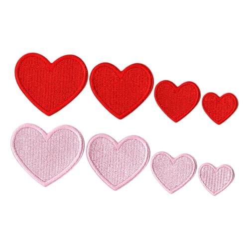 DIYEAH 8 Stück Teiliges Herzförmige Bestickte Aufbügel-patches zum Aufnähen Leicht Tragbar für Kleidung Jeans Hüte Rucksäcke DIY Reparatur und Dekoration DIYEAH 8 Stück Teiliges Herzförmige Bestickte Aufbügel-patches zum Aufnähen Leicht Tragbar für Kleidung Jeans Hüte Rucksäcke DIY Reparatur und Dekoration von DIYEAH