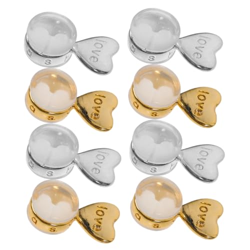 DIYEAH 8 Stück Teiliges Herzförmige Silikon Ohrstecker Rücken Ersatzteile Sicherer Locking Ohrstopper für Hängende Ohren Leicht und Attraktiv für Täglichen Gebrauch und Besondere Anlässe DIYEAH 8 Stück Teiliges Herzförmige Silikon Ohrstecker Rücken Ersatzteile Sicherer Locking Ohrstopper für Hängende Ohren Leicht und Attraktiv für Täglichen Gebrauch und Besondere Anlässe von DIYEAH