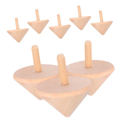 DIYEAH 8 Stück Teiliges Holz zum Bemalen für DIY Gyroskop aus Langlebigem Naturholz Bunte Kreative Gyro Modelle für Interaktives und Hand Auge Koordination DIYEAH 8 Stück Teiliges Holz zum Bemalen für DIY Gyroskop aus Langlebigem Naturholz Bunte Kreative Gyro Modelle für Interaktives und Hand Auge Koordination von DIYEAH