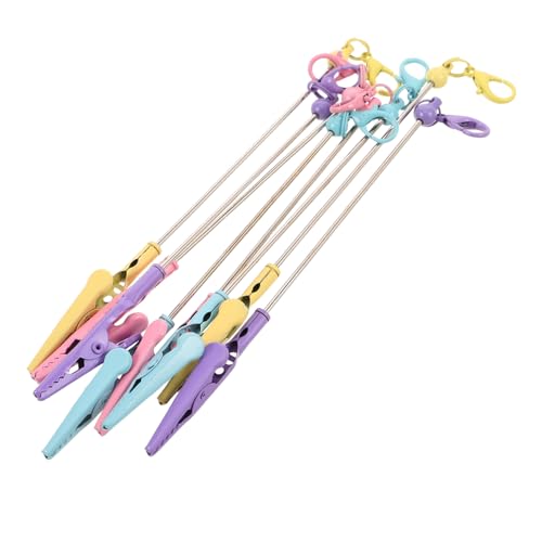 DIYEAH 8 Stück Teiliges Metall Alligator Clips mit Langem Vielseitige Fotoklammern und Memo Halter Stabile Metallklemmen in Candy Farben für DIY Hochzeit Party und Büro DIYEAH 8 Stück Teiliges Metall Alligator Clips mit Langem Vielseitige Fotoklammern und Memo Halter Stabile Metallklemmen in Candy Farben für DIY Hochzeit Party und Büro von DIYEAH