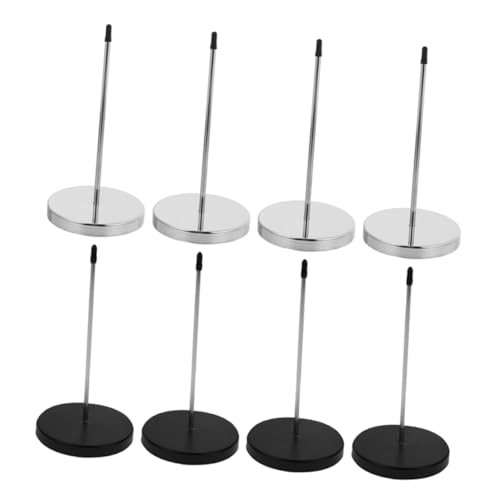 DIYEAH 8 Stück Teiliges Metall Ticket Receipt Holder mit Stabiler Runder Basis Sicherer Memo Stabber für Restaurant Küche Büro Vielseitig Einsetzbar zur Organisierten Ablage von von DIYEAH