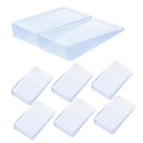 DIYEAH 8 Stück Tischset Tischplatten Tischbein-nivellierer Shim Ausgleichsscheiben Für Möbel Möbelbeine Möbelfüße Nivellieren Möbelsteiger Möbel Abstandshalter PVC Weiß DIYEAH 8 Stück Tischset Tischplatten Tischbein-nivellierer Shim Ausgleichsscheiben Für Möbel Möbelbeine Möbelfüße Nivellieren Möbelsteiger Möbel Abstandshalter PVC Weiß von DIYEAH