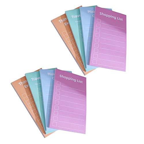 DIYEAH 8 notizpapierplaner Notizblock Kleine Notizbilder Listen Kleine Notizpolster nachfüllen täglich büromaterial office supplies Einkaufsliste für Lebensmittel Praktische Memo -Pads DIYEAH 8 notizpapierplaner Notizblock Kleine Notizbilder Listen Kleine Notizpolster nachfüllen täglich büromaterial office supplies Einkaufsliste für Lebensmittel Praktische Memo -Pads von DIYEAH