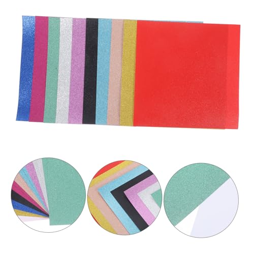 DIYEAH 80 Blatt Glitzer Bastelkarton Quadratisches Farbiges Glitzerpapier Farben Glänzendes Bastelpapier für DIY Handwerk Scrapbooking Kartenherstellung und Dekoration DIYEAH 80 Blatt Glitzer Bastelkarton Quadratisches Farbiges Glitzerpapier Farben Glänzendes Bastelpapier für DIY Handwerk Scrapbooking Kartenherstellung und Dekoration von DIYEAH