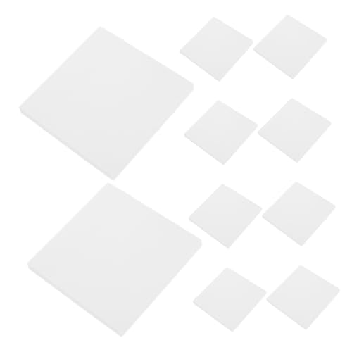 DIYEAH 80 Blatt Teiliges Notizblock Set mit Abreißbaren Haftstarken Memo Pads Vielseitig Einsetzbar für Schule Büro und Zuhause Praktische Weiße Schreibfläche für Schüler und von DIYEAH