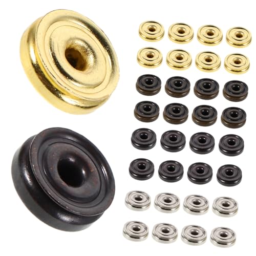 DIYEAH 80 Stück Nähbare Druckknöpfe Robuste Metall Druckknöpfe für Kleidung Diy Projekte und Besondere Anlässe Farben Erhältlich Schwarz Antikbronze Silber Gold DIYEAH 80 Stück Nähbare Druckknöpfe Robuste Metall Druckknöpfe für Kleidung Diy Projekte und Besondere Anlässe Farben Erhältlich Schwarz Antikbronze Silber Gold von DIYEAH