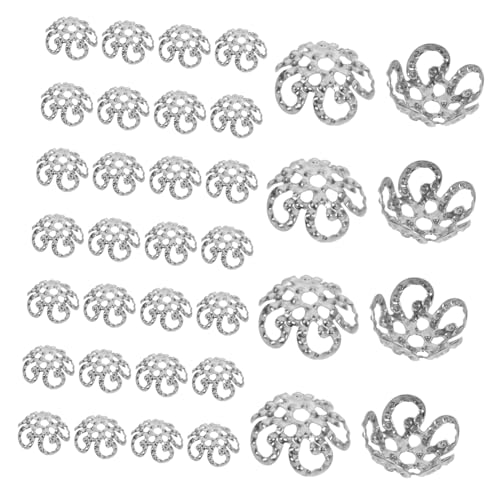 DIYEAH 800 Stück Metall Perlenkappen Vintage Blumenform Schmuckzubehör Robust Langlebig für DIY Armbänder Ohrringe Basteln DIYEAH 800 Stück Metall Perlenkappen Vintage Blumenform Schmuckzubehör Robust Langlebig für DIY Armbänder Ohrringe Basteln von DIYEAH