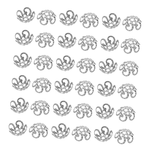DIYEAH 800 Stück Metall Perlenkappen mit Filigranem Schneeflocken-design Vintage Schmuckzubehör für DIY Armbänder Ohrringe und Halsketten Langlebige Schmuckperlen-endkappen DIYEAH 800 Stück Metall Perlenkappen mit Filigranem Schneeflocken-design Vintage Schmuckzubehör für DIY Armbänder Ohrringe und Halsketten Langlebige Schmuckperlen-endkappen von DIYEAH