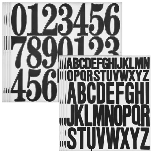 DIYEAH 8blätter Selbstklebende Buchstaben Und Zahlen Aufkleber Alphabet Sticker Und Nummern Sticker Für Vielseitige Anwendungen Im Haushalt Büro Und Klassenzimmer DIYEAH 8blätter Selbstklebende Buchstaben Und Zahlen Aufkleber Alphabet Sticker Und Nummern Sticker Für Vielseitige Anwendungen Im Haushalt Büro Und Klassenzimmer von DIYEAH